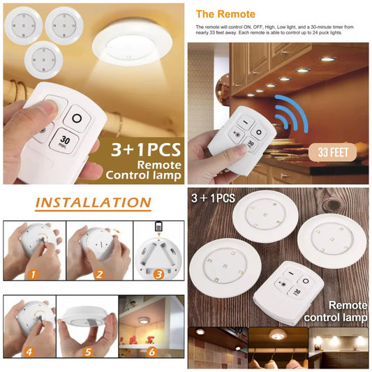3+1 REMOTE CONTROL LAMP