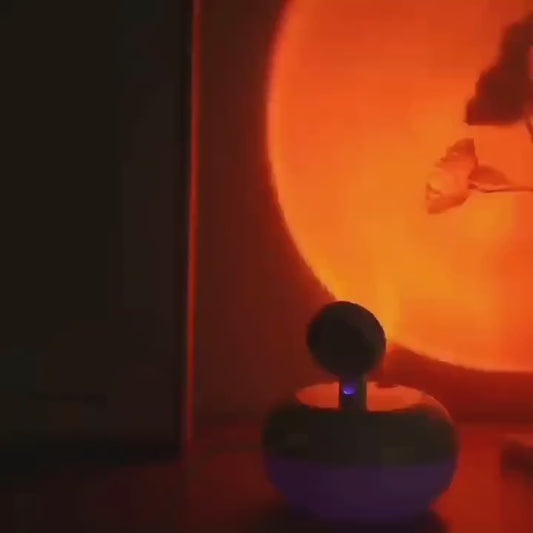Sunset Light with Humidifier
