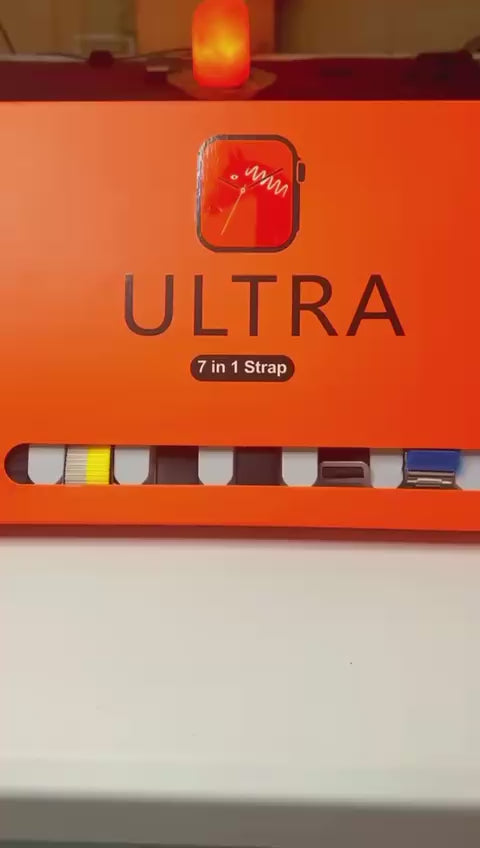 7in1 Straps Ultra Smart Watch with Box Packing